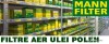Mann Filter - filtru aer, filtru motorina, filtru benzina, filtru habitaclu, filtru ulei, filtru polen:VW. OPEL, AUDI, RENAULT, PEUGEOT, FORD, DACIA