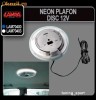 NEON PLAFONIERA DISC 12V VERDE 59