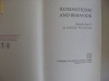 MORSE PECKHAM - ROMANTICISM AND BEHAVIOR {Collected Essays, II}