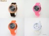 Ceasuri Ceas Swatch - dama - bratara cauciuc silicon - modele vara - fashion sport - colorate - roz maro alb portocaliu / pink brown white orange