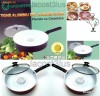 Tigaie Aluminiu Dry Cooker 26cm-Placata cu ceramica alba