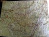 Harta Turing Clubul Roman - interbelica - nr 38 - Pitesti - Targoviste - Campulung