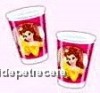 10 pahare plastic FRUMOASA SI BESTIA