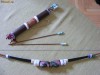 Arc african pentru decor, cu tolba si sageti Arc african pentru decor, cu tolba si sageti