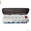 PRELUNGITOR PROTECTIE CU 6 PRIZE SCHUKO,CAPAC, 220V/16A, !