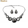 Set fantezie cu colier si cercei , Cod Produs - FGBS-00007