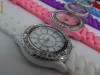 Ceas Geneva silicon model deosebit + Cadou in valoare de minim 7 ron  tag : Guess  nike puma adidas hello kitty