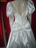 ROCHIE DE MIREASA CU TRENA LEE MORI NEW YORK  MARIMEA 38 IMPORT S.U.A IN STARE PERFECTA