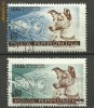 1957 - catelusa Laika, serie stampilat