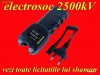 Electrosoc Autoaparare Compact Gratuit Husa Lanterna Legal 2500 kV Reali Masurati