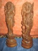 Splendide statuiete pereche cu femei orientale cu un design deosebit, bogat ornamentate