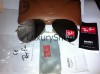 OCHELARI SOARE RAYBAN - RAY BAN AVIATOR 3025/3026  MIRROR LENS - GOLD FRAME - PRODUS ORIGINAL