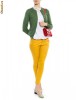 Cardigan TinaR Basic W Verde