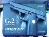 Vand pistol Airsoft FULL METAL  G-2 .CADOU-1000 bile 6mm + Ochelari Protectie