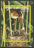 Guinea Ecuatorial - pasari 5, colita stampilat