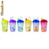 Nuby Canita polipropilen 270 ml cu manere,capac filetat, pe diverse culori