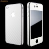 Sticker complet iPhone 4 carbon negru , alb Brasov
