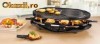 Grill-raclette electric Superior, 10 mini-tigai, material anti-adeziv, nou , la cutie