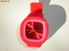 Ceas Silicon Fashion Unisex  ss.com Rosu