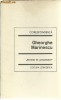 Gheorghe Marinescu-Corespondenta