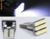 bec led T10 W5W CAN-BUS alb leduri pozitie 9 smd 1210 - pozitie, interior sau numar, led-uri, becuri pozitie, fara eroare de bec ars, lumini masina