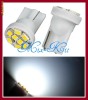 bec led T10 W5W leduri pozitie 8 smd 1210 alb, pozitie, interior sau numar, led-uri, becuri led, lumini masina