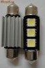 Led auto, leduri auto can-bus, Bec led auto sofit, festoon 39 mm 3 smd 5050