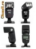 Blitz Metz 58 AF-1 TTL pt. Nikon i-TTL cu husa Tamrac MX5385 (large)