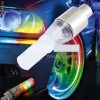 Capac valva anvelopa, masina, bicicleta, cu led multicolor, lumini masina, auto