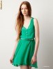 Rochie Pull Bear culoarea Smarald marimea S Mokazie 15 zile