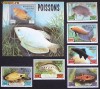 BENIN 1999 - PESTI - SERIE TIMBRE+COLITA NESTAMPILAT
