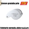 Lupa bijutier (gemologica) 40X cu iluminare LED