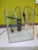 Nano acvariu DIY complet: sticla, filtru, incalzitor