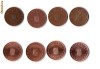 Lot monede 5 bani 2005 , 2006 , 2007 , 2008 , 2009 , 2010 , 2011 , 2012