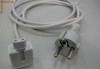 Apple Power Cord - Prelungitor Cablu Tensiune cu Adaptor priza EU Europa Romania ORIGINAL pt incarcator MacBook Pro Air iPhone iPod iPad iPad2