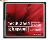 Card memorie Kingston CompactFlash Ultimate 16GB ( CF-16GB-U2 ) - 266x