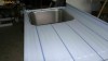 Spalator inox profesional 1200x600x850 mm