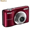 Nikon Coolpix L25 Rosu(negru,alb,argintiu)include Husa + card SD 2GB PRODUS NOU SIGILAT!livrarea se face gratuit in bucuresti la domiciliul clientului