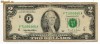 2 dolari dollars sua 1995  Jefferson Atlanta Georgia