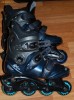 ROLE + CASCA DE PROTECTIE + SET PROTECTII (APARATORI) COMPLET (role Chicago Inline Rollerblade, casca Grizzly Sportline, set complet protectii K2)
