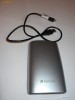 HDD EXTERN VERBATIM USB 2.0 Portable Hard Drive 320GB-ARGINTIU