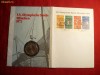 Plic Special si Moneda 10 Marci argint 1972 -Olimpiada Munchen