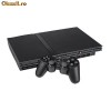 PS2, an 2010, aproape nou + card 8GB + jocuri + joystick suplimentar + volan cu pedale (pachet)