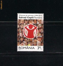 ROMANIA-2010  SALVATI COPIII - LP 1867 foto