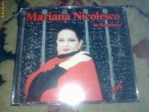 ALBUM MARIANA NICOLESCO IN ROMANIA LIVE 3 CD-URI foto
