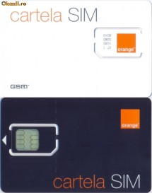 Cartela SIM Orange OraS 01c de colectie foto