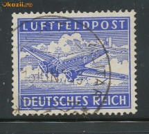 RFL 1943 vigneta militara germana cu stampila de pe front Romania