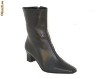 Cizmulite comode ,piele , negre , Buffalo (7896-499 BLACK)  REDUCERE EXCEPTIONALA DE PRET foto