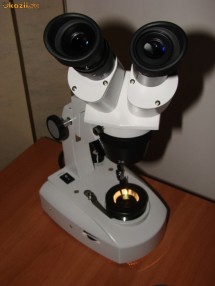 Stereo Microscop Sportoptic Germany pentru Gemologie foto