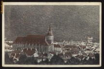 Brasov , Vedere partiala , circulata , 1928